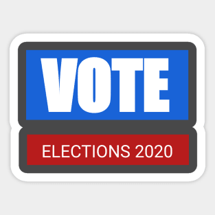 Vote elections 2020 Sticker